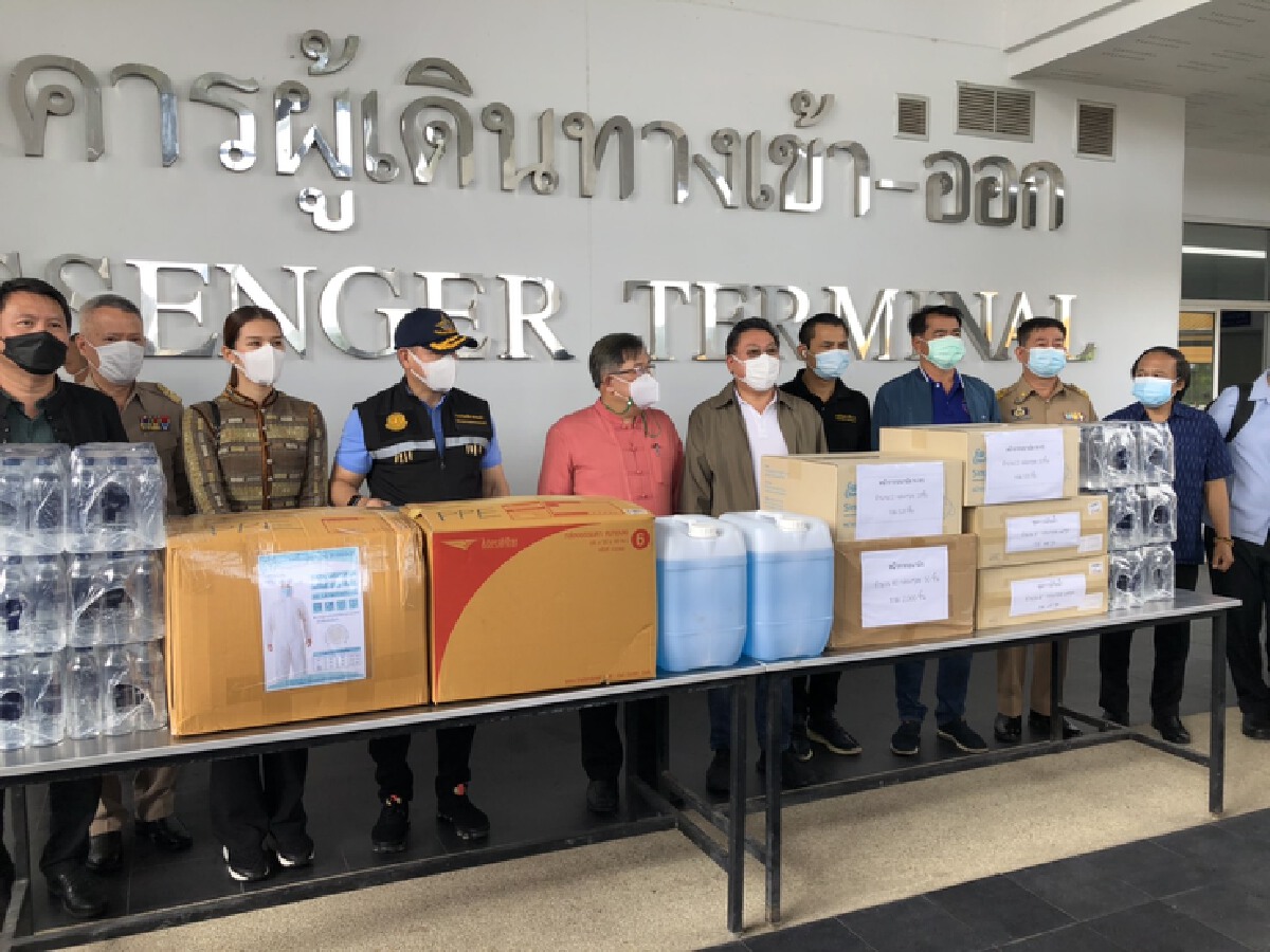 “ธรรมนัส”ลุยแม่สอด-รณรงค์ปลูกฟ้าทะลายโจร