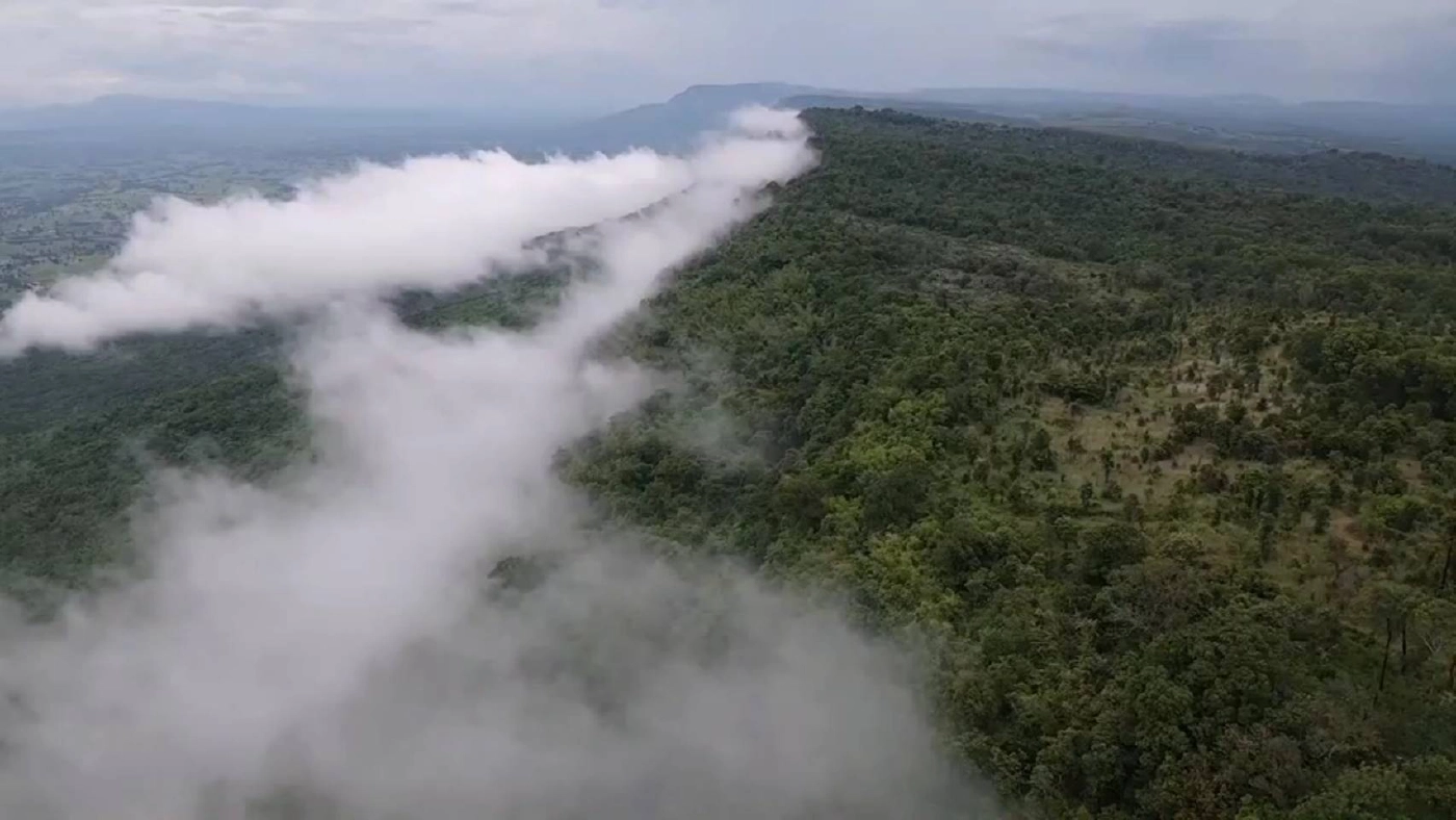 ชมภาพสุดยอดทะเลหมอกบนมอหินขาวแหล่งท่องเที่ยวชัยภูมิ