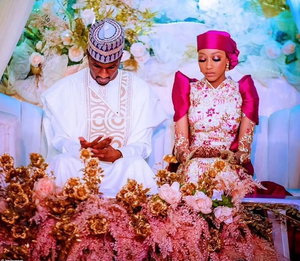 เปิดภาพวิวาห์สุดหรูลูกชายผู้นำไนจีเรีย