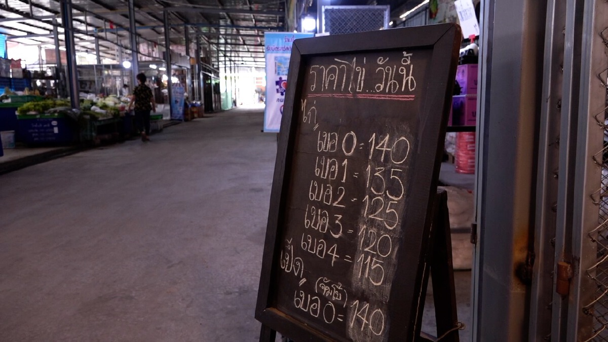 พาณิชย์ขอนแก่นเผยราคาไข่สูงเหตุหลายจังหวัดล็อกดาวน์