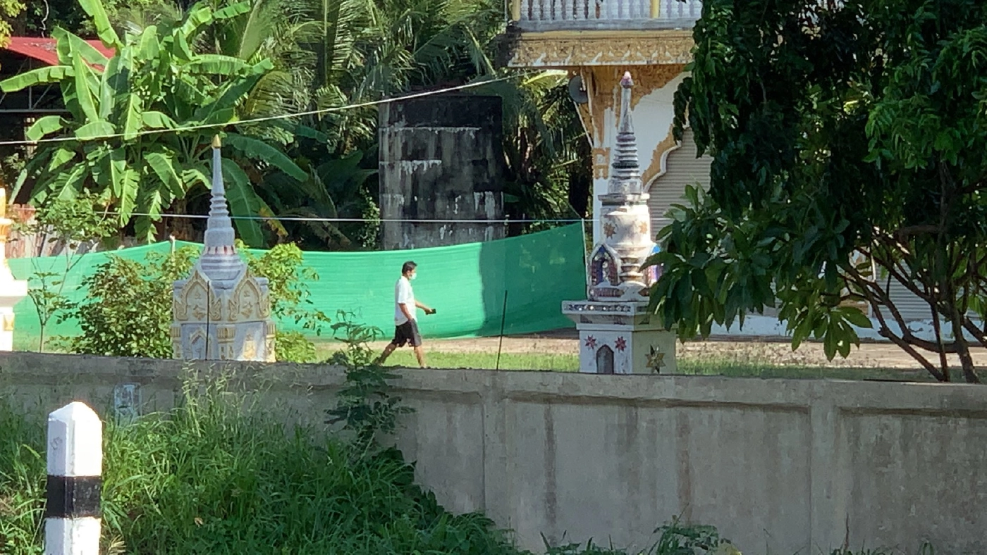 เจ้าอาวาสยกพื้นที่ปราสาทอโรคยาศาลพันปีเป็นศูนย์พักคอย