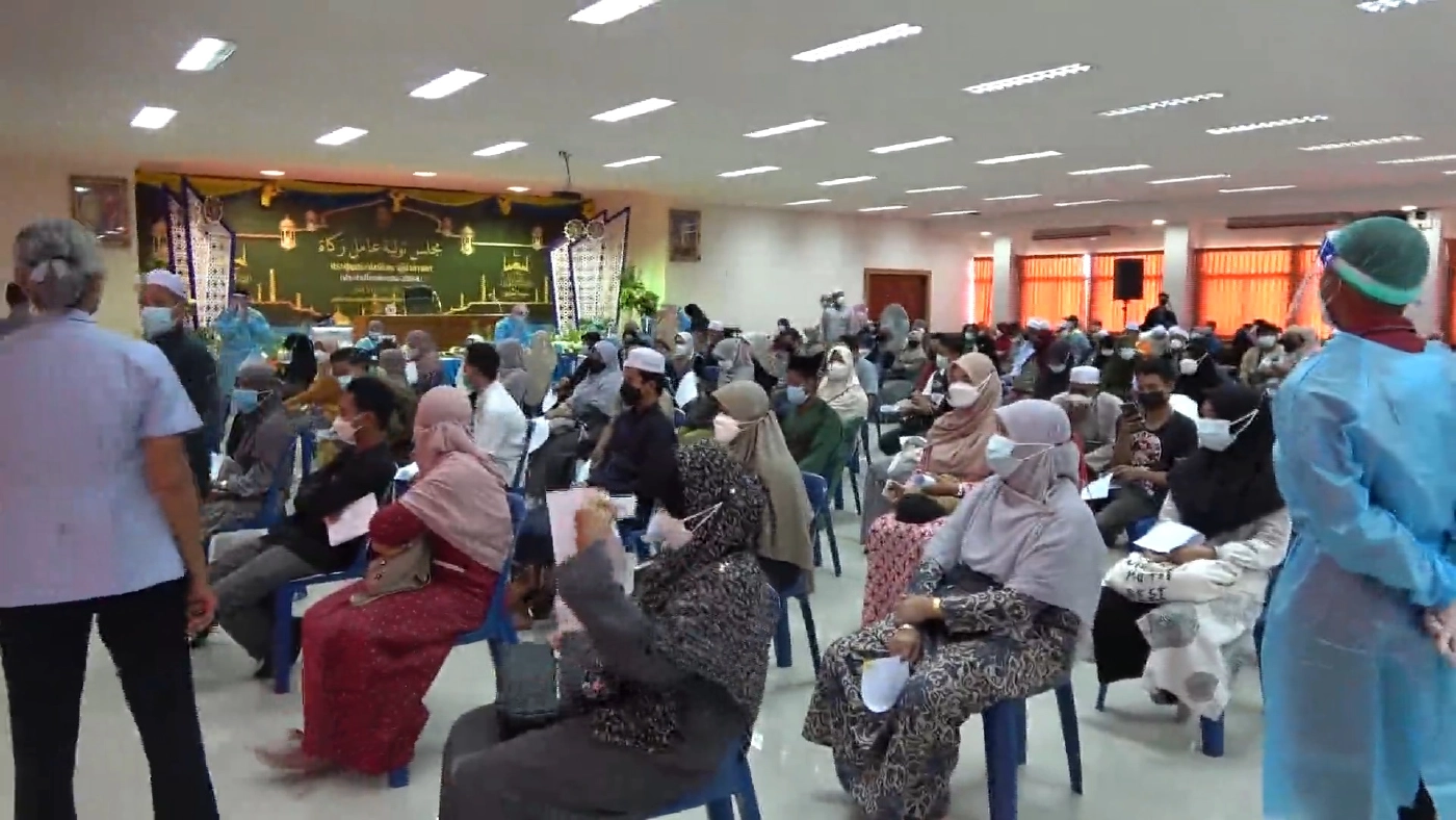 ฉีดวัคซีนผู้นำศาสนา สร้างความมั่นใจวัคซีนปลอดภัย