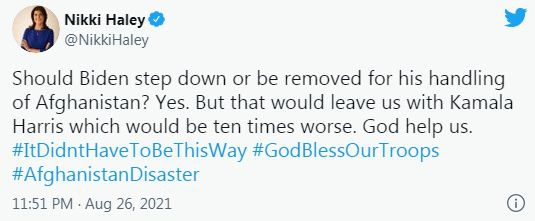 รีพับลิกันจี้ไบเดนลาออก-ดันถอดถอน หลังระเบิดถล่มคาบูล