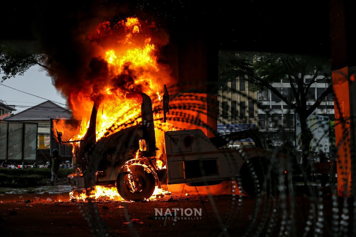 ภาพเหตุการณ์ชุมนุม