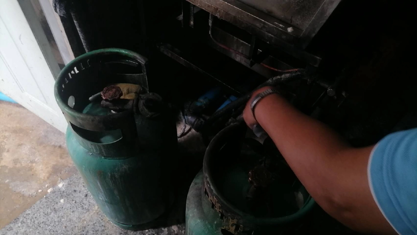 หนีอลหม่านแก๊สรั่วร้านอาหารญี่ปุ่นกลางเมืองลำปาง