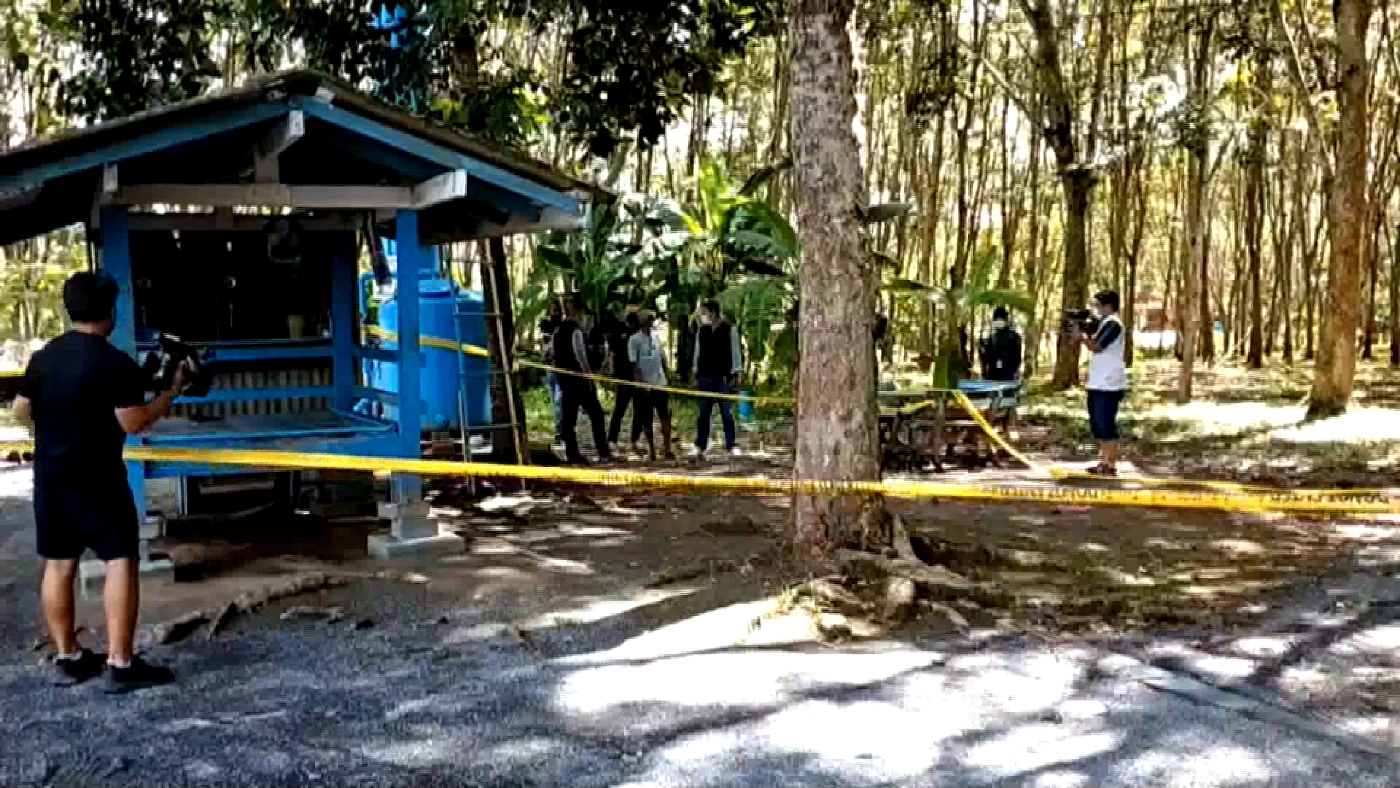 จนท.พิสูจน์หลักฐานเพิ่ม เร่งคลายปมหนุ่มถูกยิงดับคาขนำ