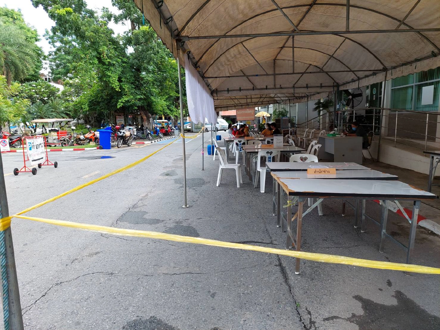 กักตัว 5 รายเร่งตรวจหาทั้งสำนักงานการช่าง ทน.โคราช