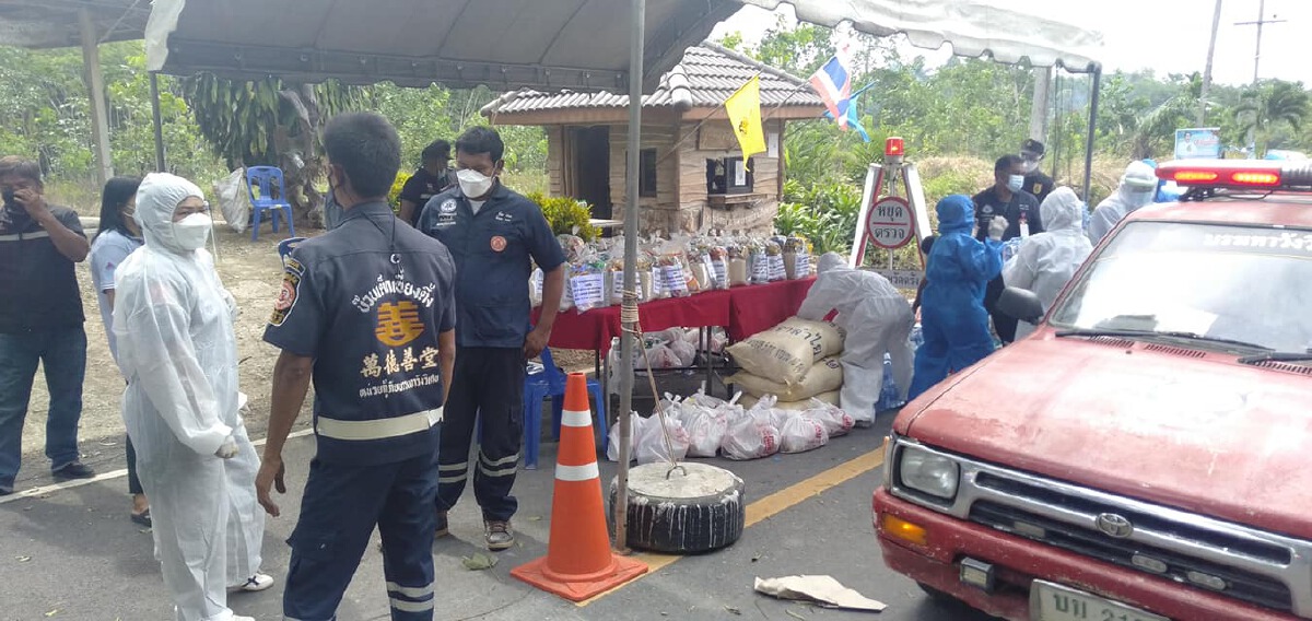 คลัสเตอร์เกาะพะงันนำเชื้อเข้าตรัง งัดมาตรการ "กักหมู่บ้าน" 100 ครัวเรือน