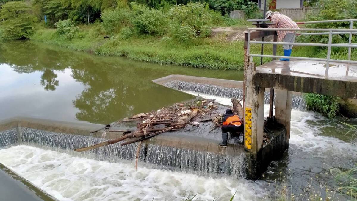 ป้องพื้นที่เศรษฐกิจเมืองโคราช พร่องน้ำลำตะคองเตรียมรับมวลน้ำ