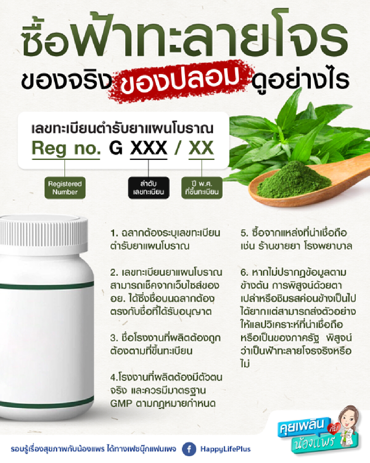 วิธีเลือกซื้อ ฟ้าทะลายโจร ให้ปลอดภัย ห่างไกลโรค