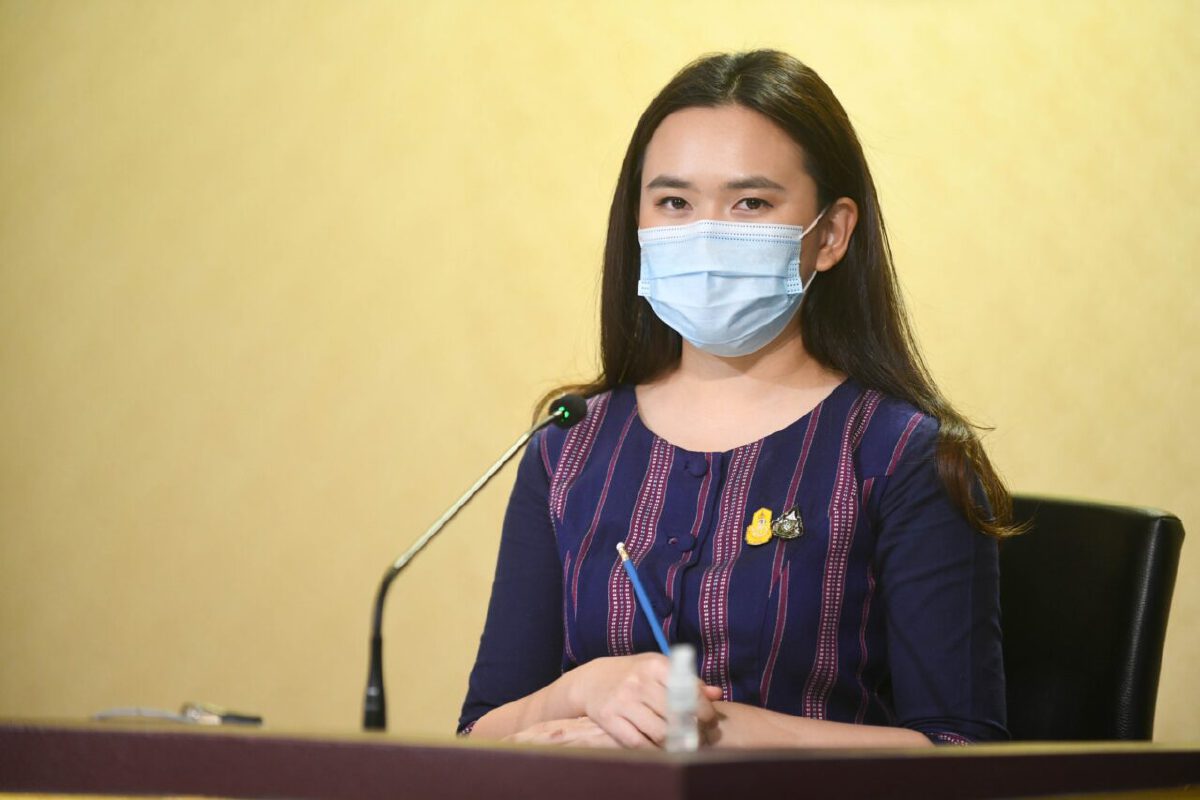 น.ส.ไตรศุลี ไตรสรณกุล รองโฆษกประจำสำนักนายกรัฐมนตรี