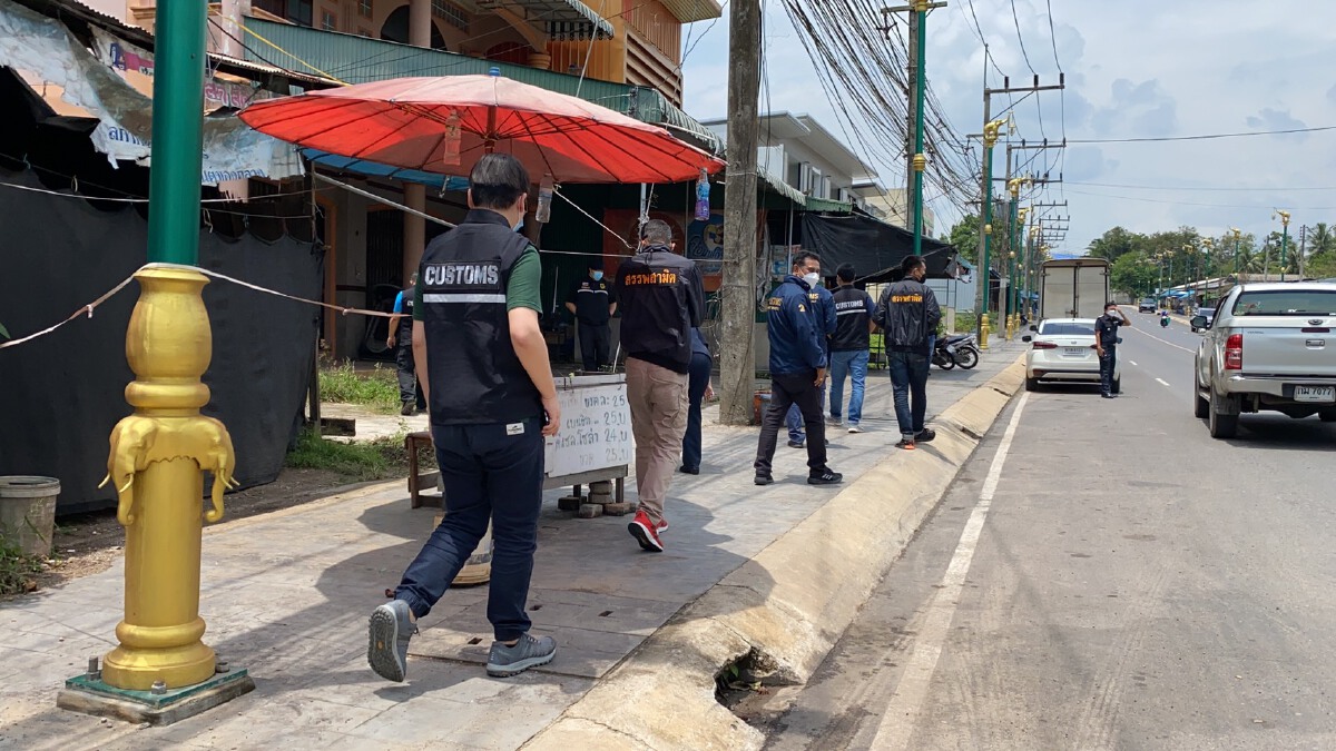 กำลัง 5 หน่วยปูพรมกวาดล้างน้ำมันเถื่อนชายแดนไทย-มาเลเซีย