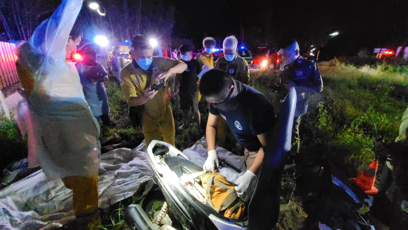 ขอความเป็นธรรมหนุ่มอุบลฯหนีตำรวจชนกำแพงบ้านตาย 1 เจ็บ 1