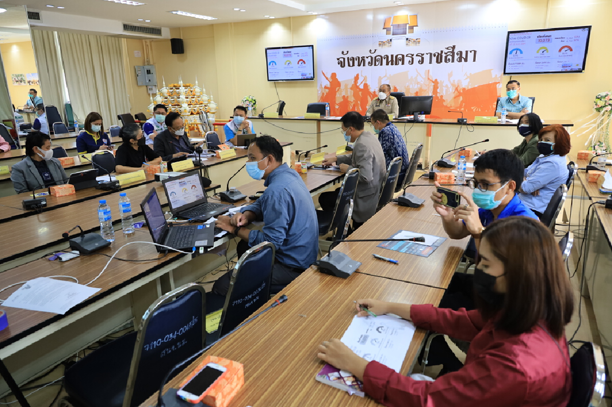 ผู้ว่าฯโคราชเร่งหารือภาคเอกชน ทำ FAI หรือ CI ในโรงงาน ควบคุมกลุ่มเสี่ยง