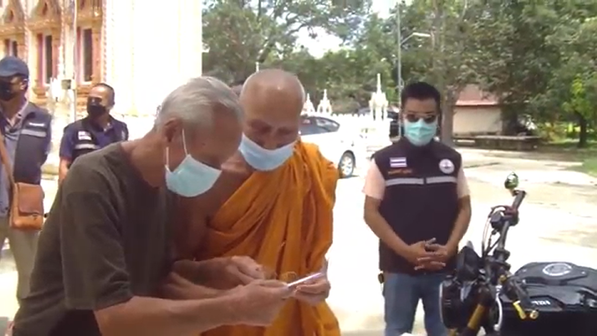 ตร.รวบแล้ว โจรใจบาปตระเวนชิงทรัพย์พระชรา