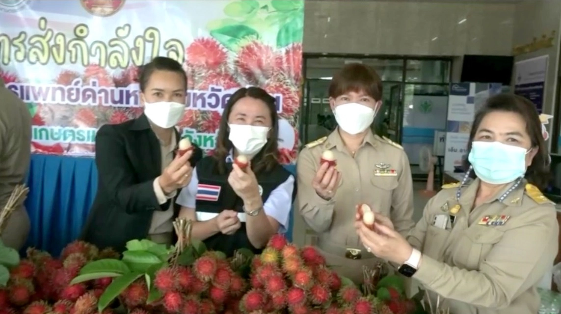 "น่าน"มอบเงาะ3,100กก.-ปันน้ำใจสู้โควิด19