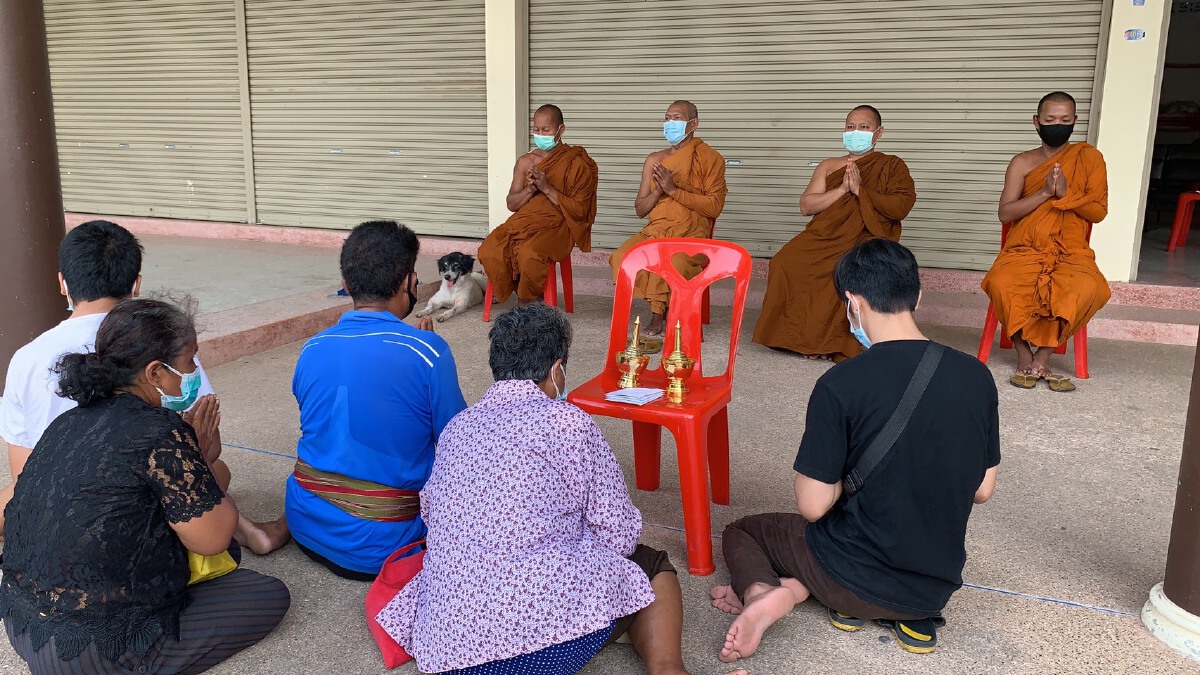 ฝนตกเผาศพที่ 23 โควิด พ่อบ้านโรงแรมใหญ่ ขอมาตายบ้าน