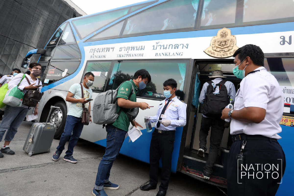 บขส.เปิด 26 เส้นทาง คลายล็อกดาวน์  1 ก.ย.