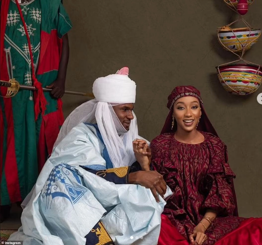 เปิดภาพวิวาห์สุดหรูลูกชายผู้นำไนจีเรีย