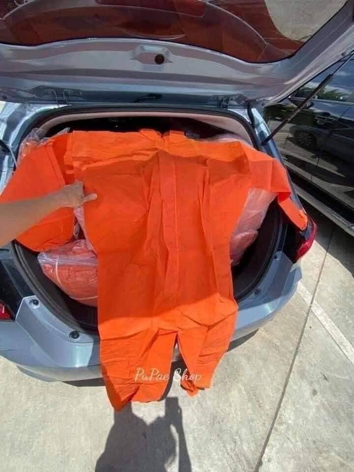 ชุด PPE สำหรับพระสงฆ์