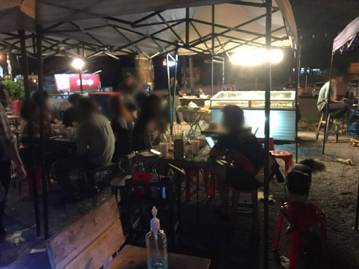 จับรายวันฝืนคำสั่งปล่อยนั่งดื่มในร้าน