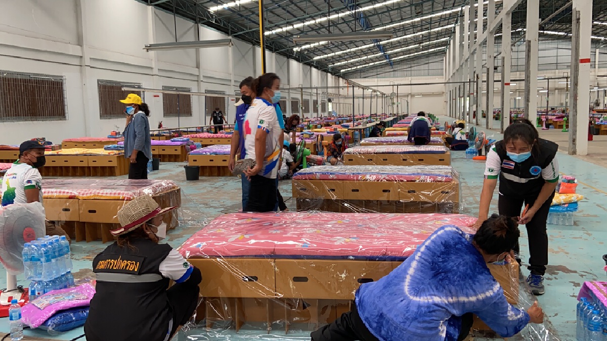 เปิด รพ.สนามระดับอำเภอแก้ปัญหาเตียงเต็มยอดผู้ป่วยพุ่ง4,005 รายแล้ว