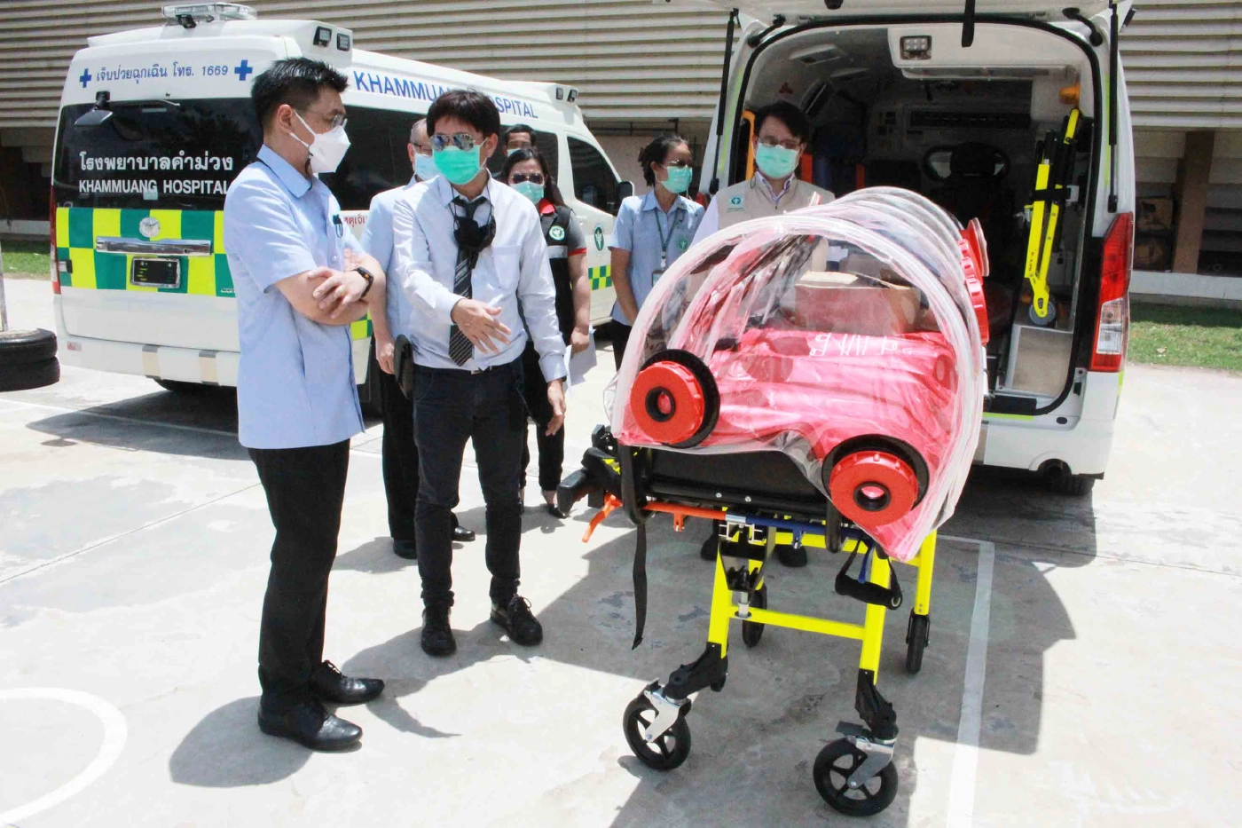 สสจ.กาฬสินธุ์ เผยสถานการณ์โควิดดีขึ้นยอดติดเชื้อเริ่มลดลง