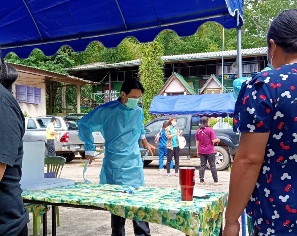 ปิดหมู่บ้าน“ป่าเหมี้ยง”7วัน-พบผู้ติดเชื้อโควิด5ราย