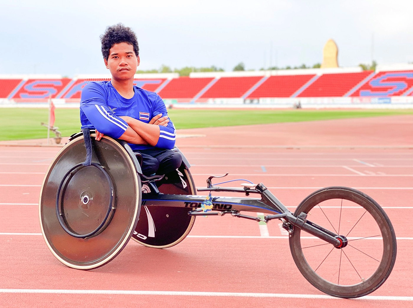 พงศกร แปยอ นักวีลแชร์เรซซิ่งทีมชาติไทย ดีกรี 2 เหรียญทองพาราลิมปิก 2016