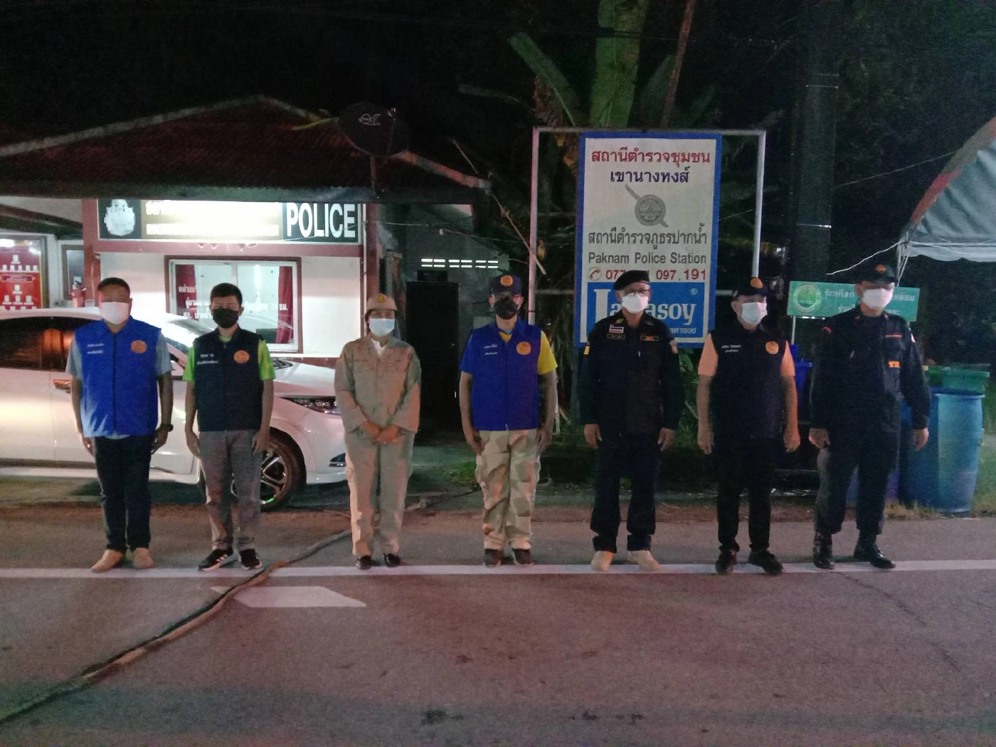 คุมเข้มเคอร์ฟิวส์หมู่บ้านระนอง ยับยั้งการแพร่ระบาดโควิด-19