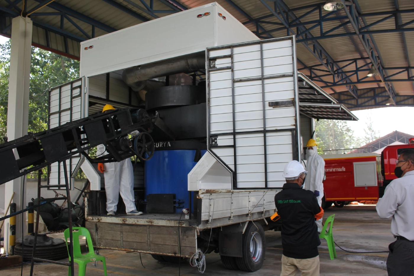 องค์กรท้องถิ่นเมืองคอนหารือเตรียมสร้างเตาเผาขยะติดเชื้อไร้มลพิษ