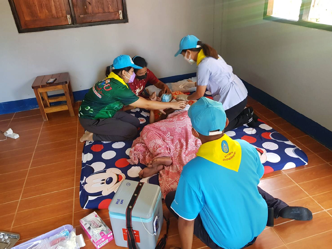 คลัสเตอร์หมาล่า-ชาบูโผล่เมืองคอน เร่งฉีดวัคซีนผู้ป่วยติดเตียง