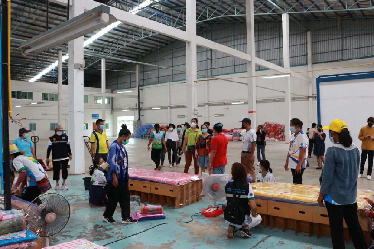 เปิด รพ.สนามระดับอำเภอแก้ปัญหาเตียงเต็มยอดผู้ป่วยพุ่ง4,005 รายแล้ว