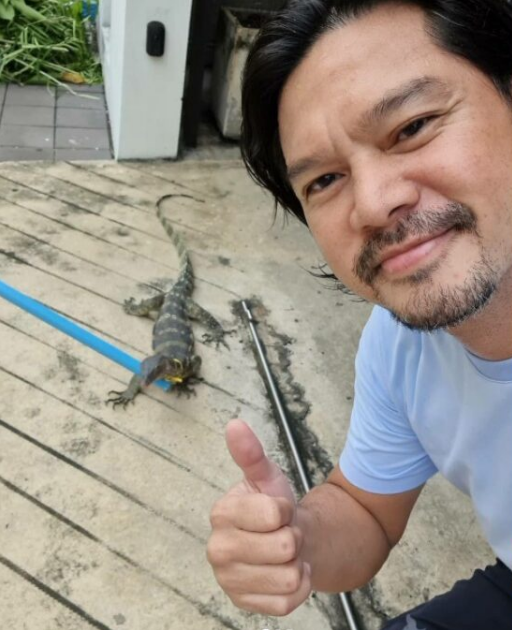 “เต๋า สมชาย” ยิ้มร่า ตัวเงินตัวทองบุกบ้าน หวังให้โชคลาภ