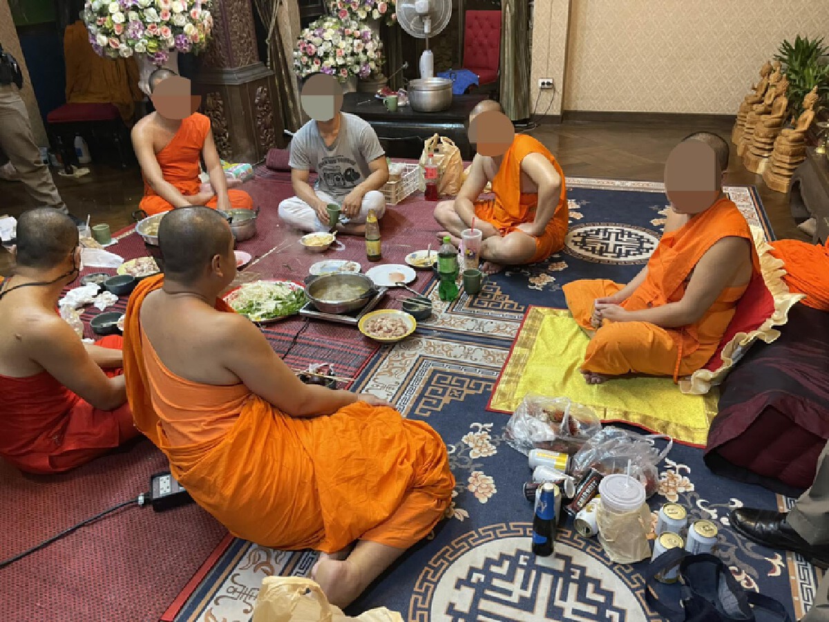 ด่วน! ศาลสั่งจำคุก 15 วัน-ก๊วนเจ้าอาวาส​ปาร์ตี้​หมูกระทะ