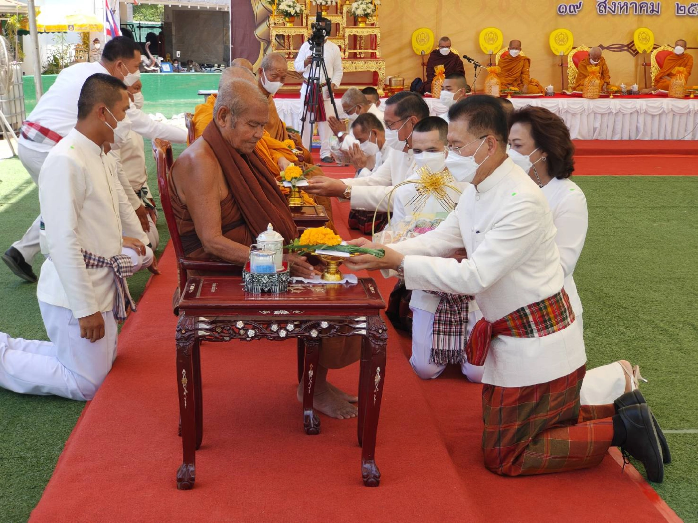 ฤกษ์ดี วางศิลาฤกษ์ศาลใหม่เจ้าพ่อพญาแลเจ้าเมืองคนแรกชัยภูมิ