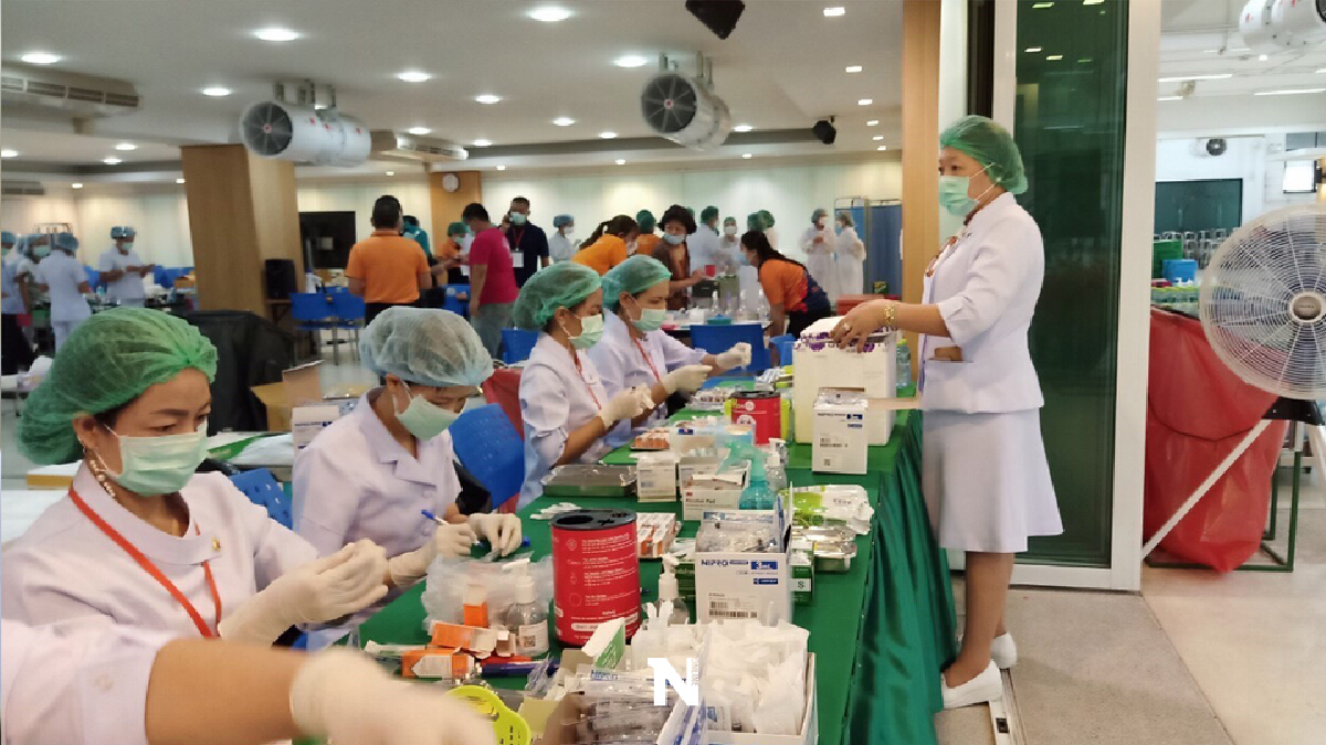 คณะพยาบาลศาสตร์ราชวิทยาลัยจุฬาภรณ์ ขออยู่เคียงข้างประชาชน