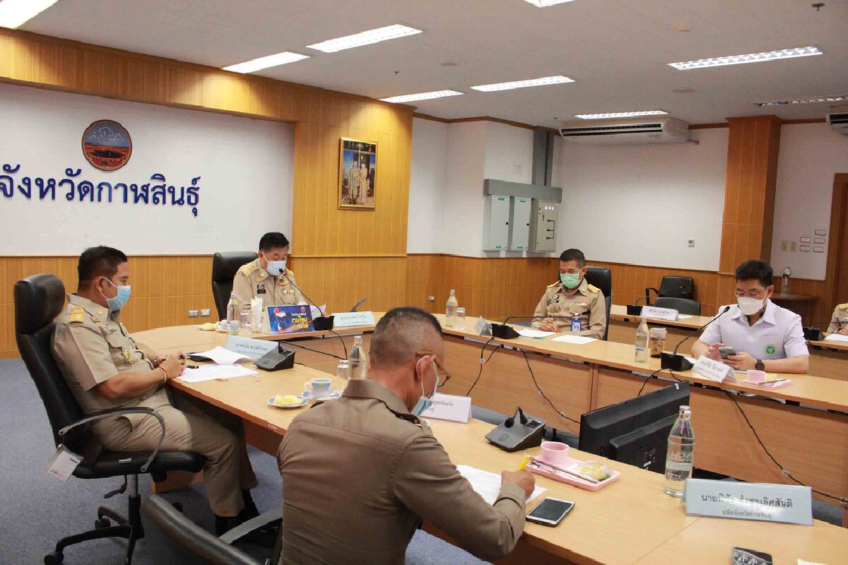 กาฬสินธุ์ยกระดับคุมเข้มหลัง กู้ภัย-แพทย์ พยาบาลติดเชื้อจากผู้ป่วย