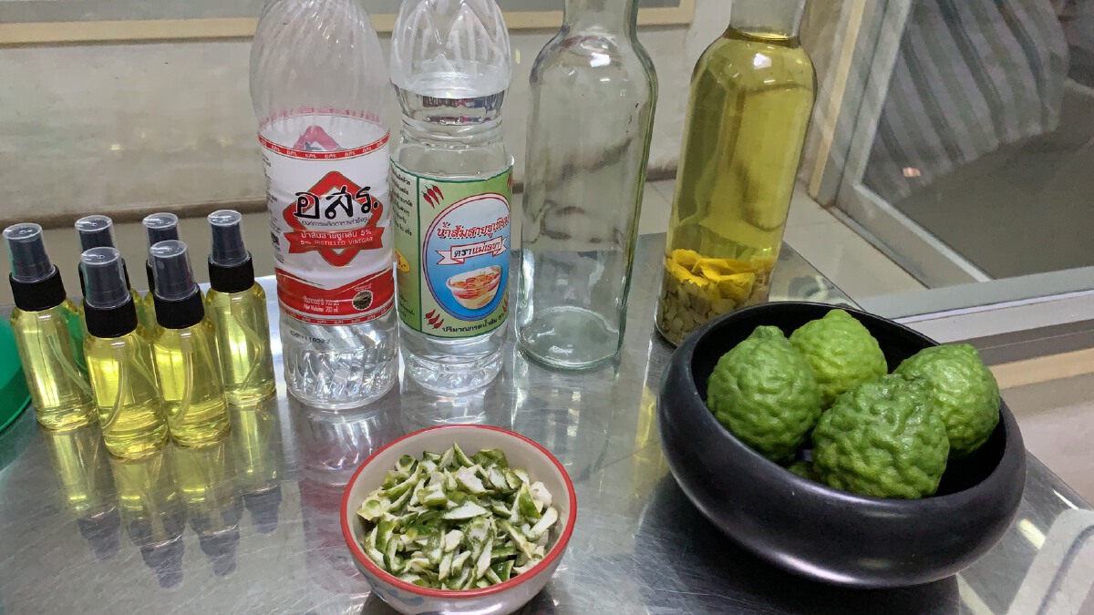 ศรีษะอโศก พบสูตรมะกรูด ผสมน้ำส้มสายชู ต้านโควิด