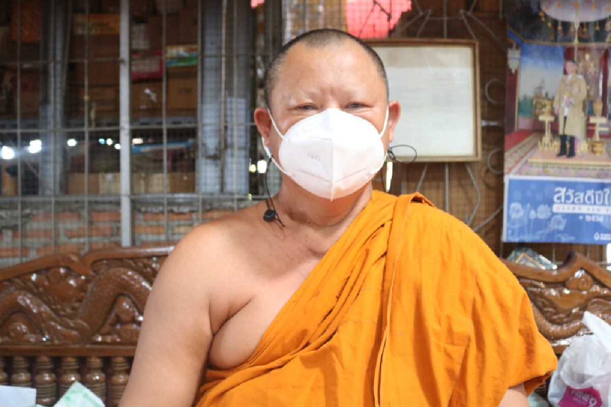 วัดสี่แยกเจริญพร จัดเตรียมพื้นที่รองรับชาวบ้านกลุ่มเสี่ยงเข้ากักตัว