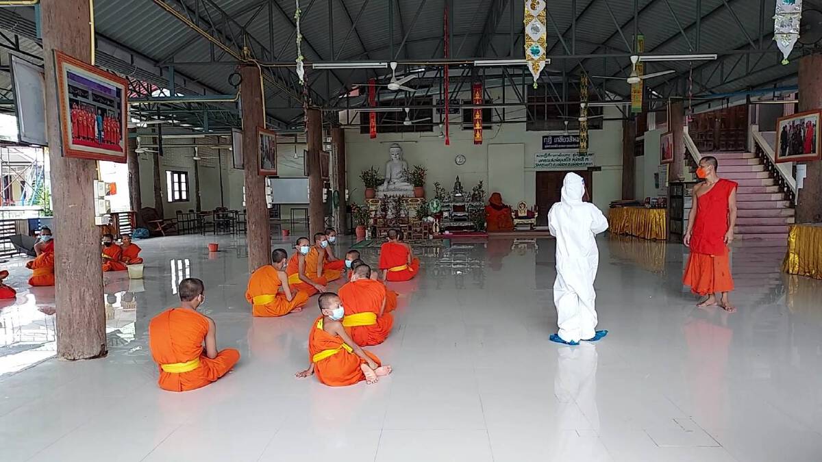 "พระวัดดอนแก้ว"ติดโควิด17ราย -เร่งแยกกลุ่มเสี่ยง