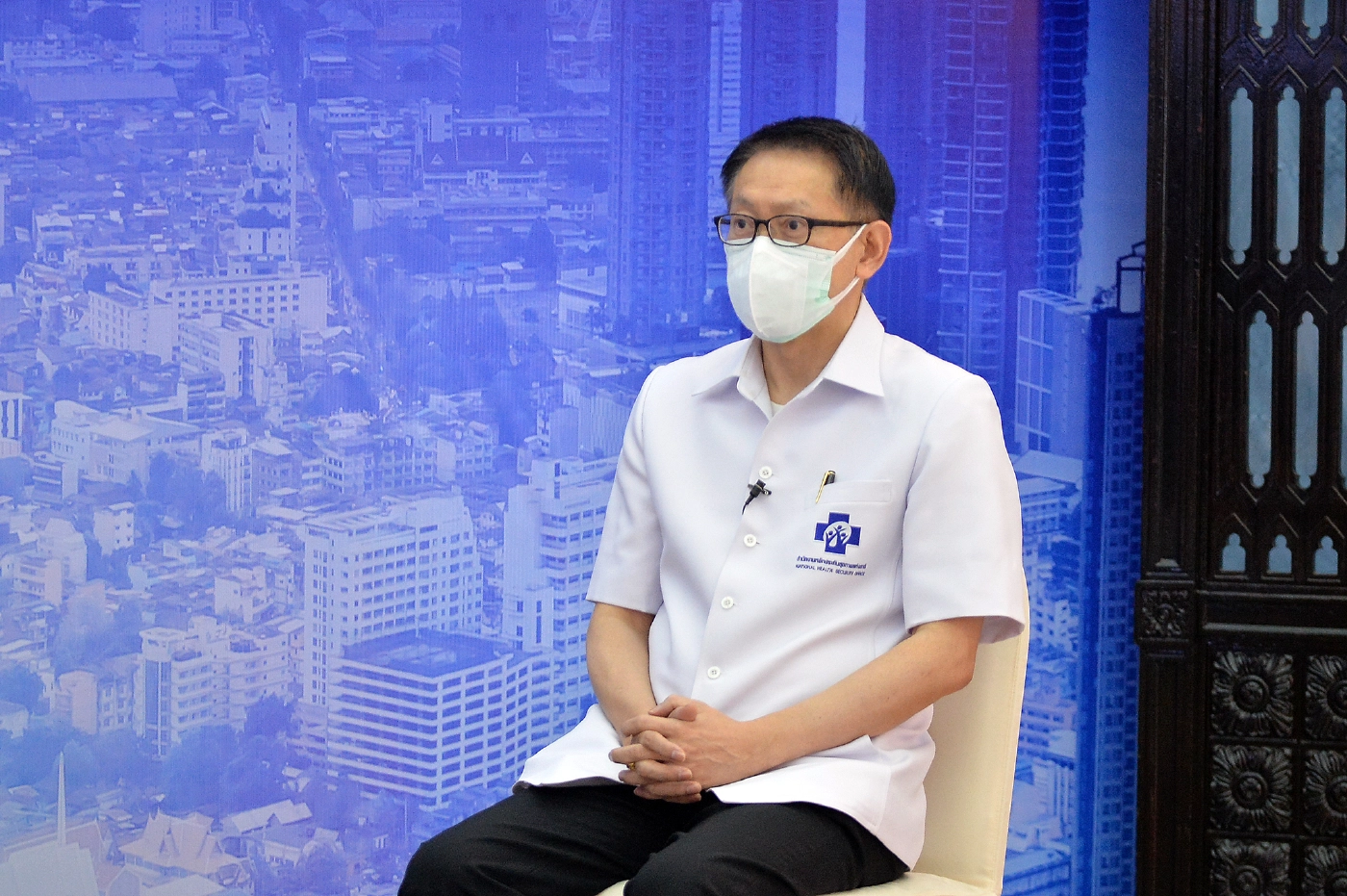 นพ.จเด็จ ธรรมธัชอารี เลขาธิการสำนักงานหลักประกันสุขภาพแห่งชาติ (แฟ้มภาพ)