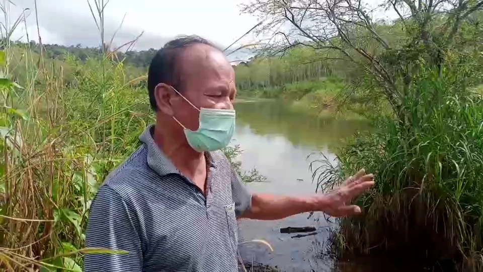 เกษตรกรพบพระยิ้มร่า-น้ำเต็มสระในรอบ10ปี