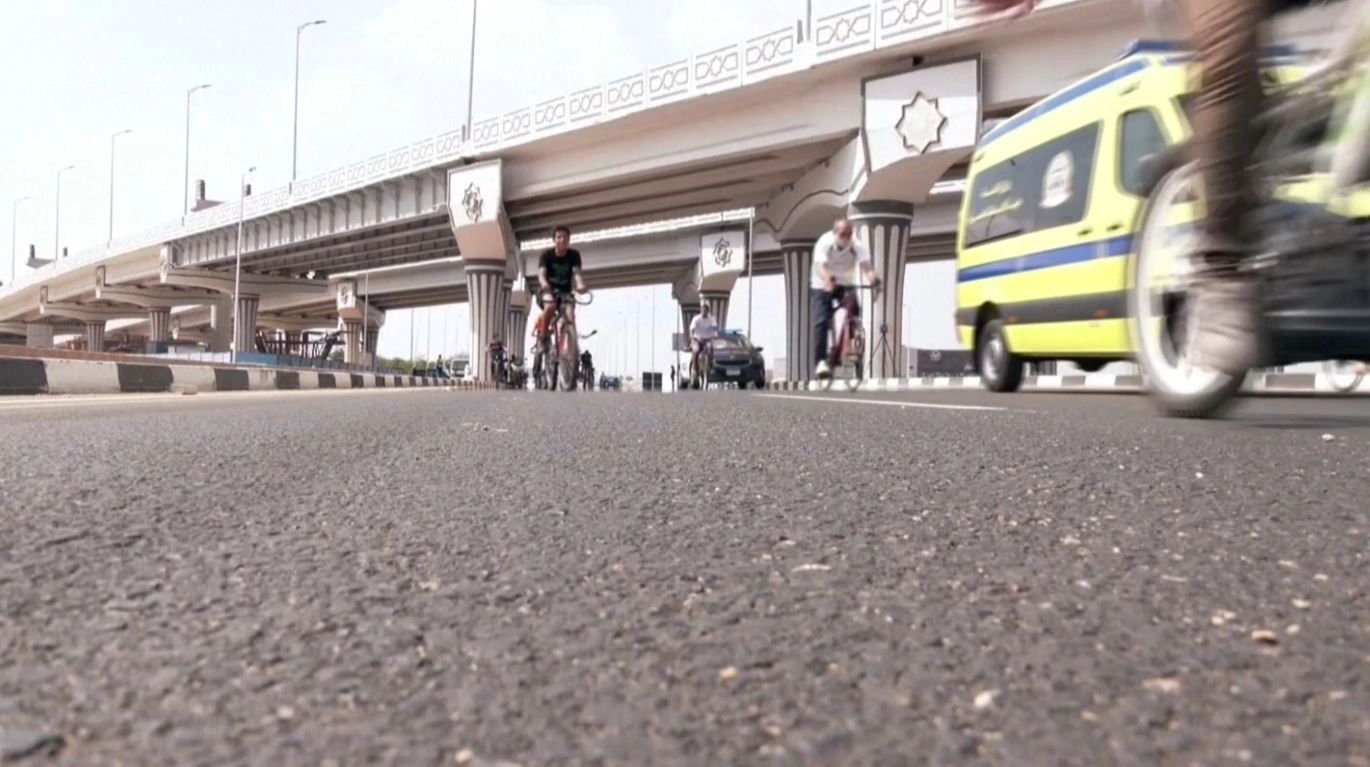 อียิปต์แบ่งทางหลวงให้นักปั่นจักรยาน 5 ชั่วโมงทุกวันศุกร์