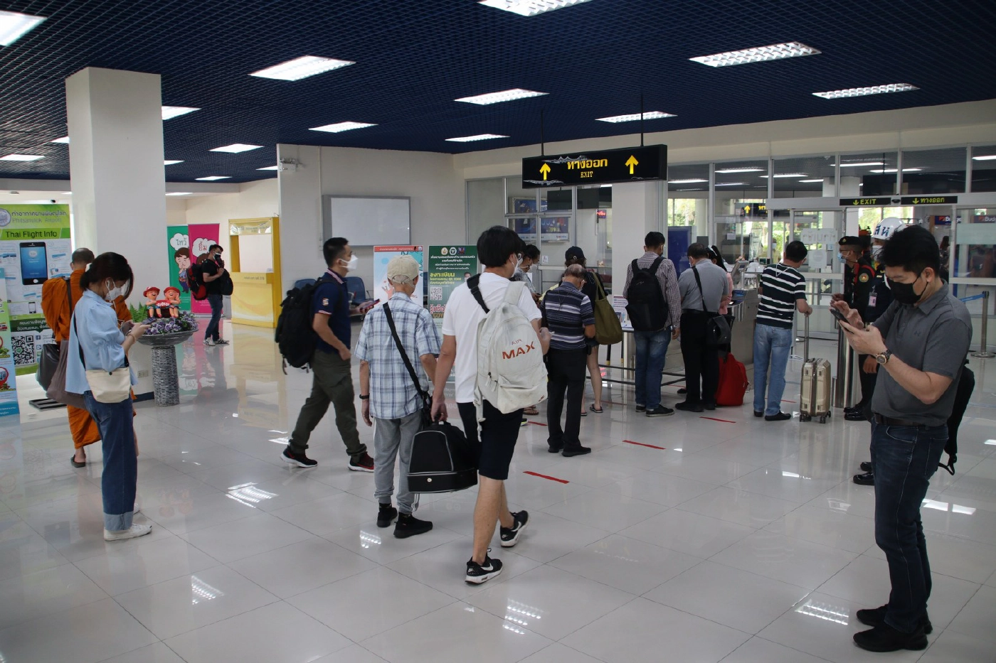 ไฟท์แรก "ดอนเมือง-พิษณุโลก"เคร่งครัดมาตรการโควิด-19