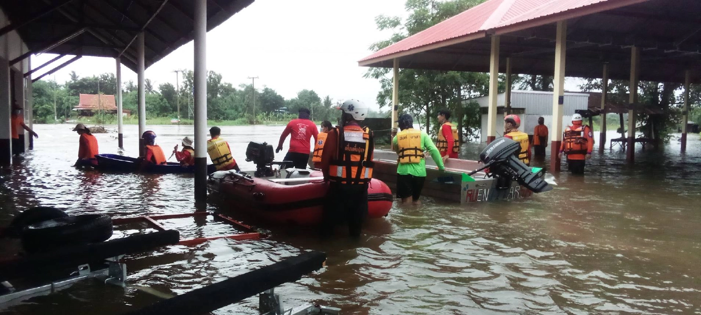 แจ้งชาวโนนไทย เตรียมรับมวลน้ำอ่างลำเชียงไกร