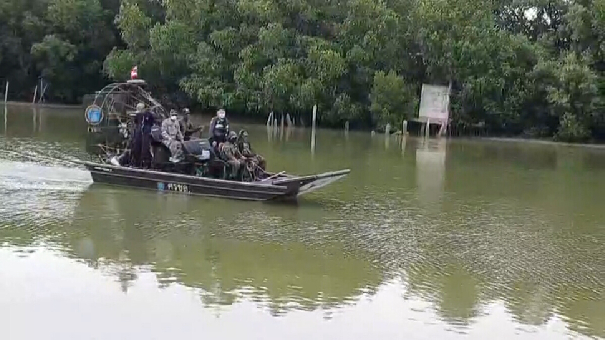 ยึดลอบไอ้โง่กลางอ่าวปากพนังเมืองคอน