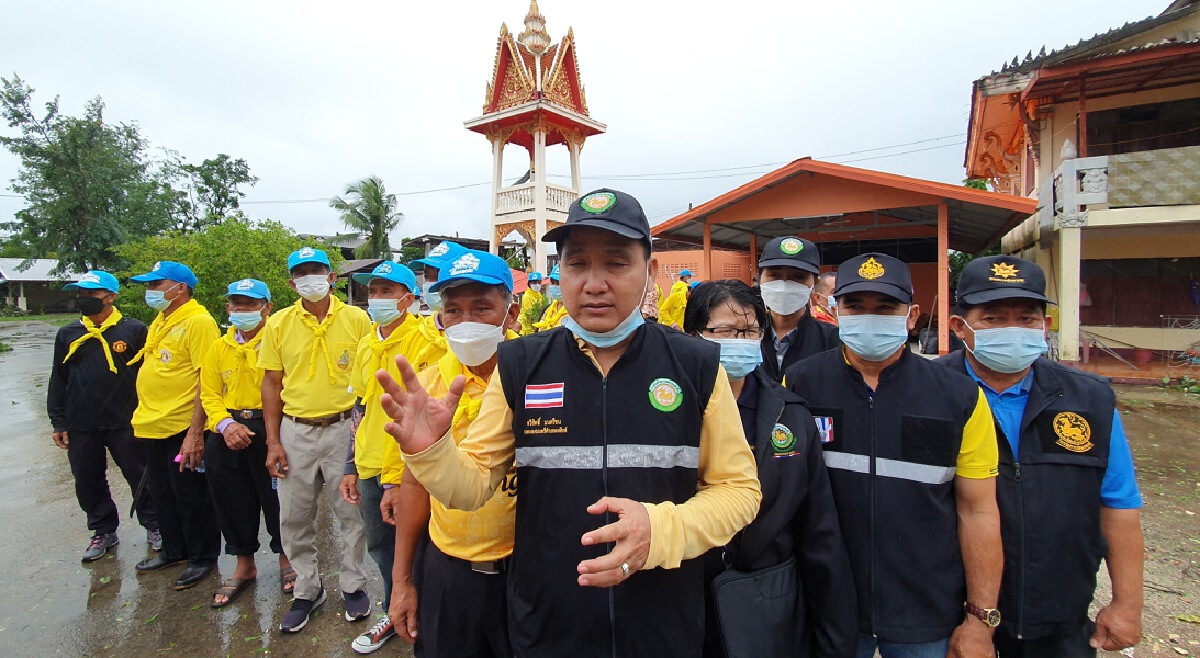 พายุฝนถล่มบ้านเรือนตำบลดงสิงห์ เสียหาย 100 หลังคาเรือน