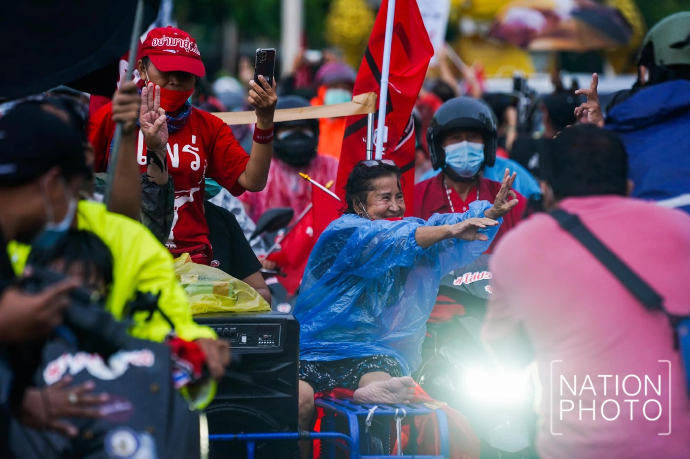 “อานนท์ แสนน่าน” เตือนม็อบรุ่นน้อง  พอเถอะก่อนที่นายทุนจะเท