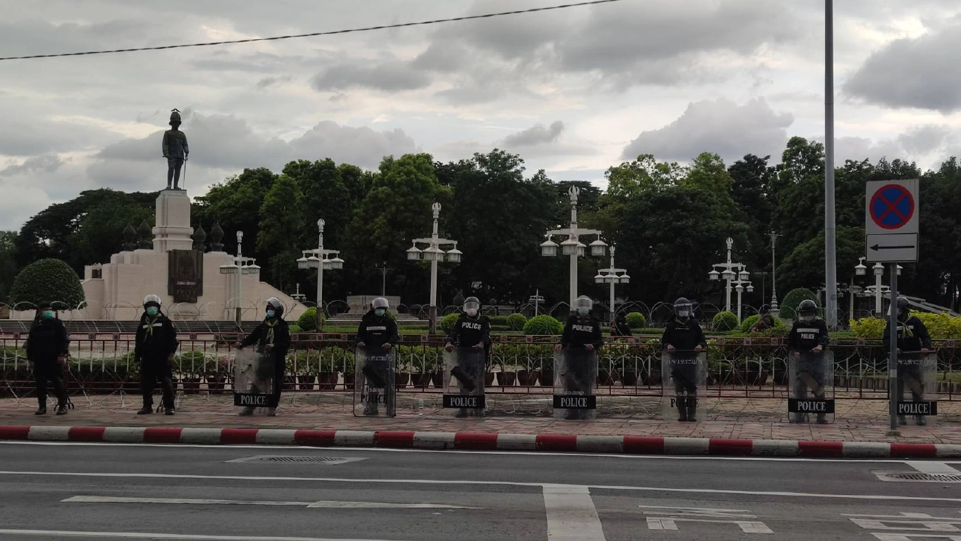 กลุ่มรีเดมประกาศยุติการชุมนุมหลังเคลื่อนพลถึงบริเวณประตูน้ำ